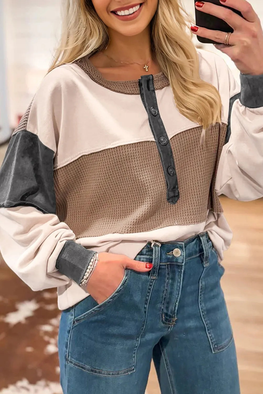 Gina Color Block Thermal