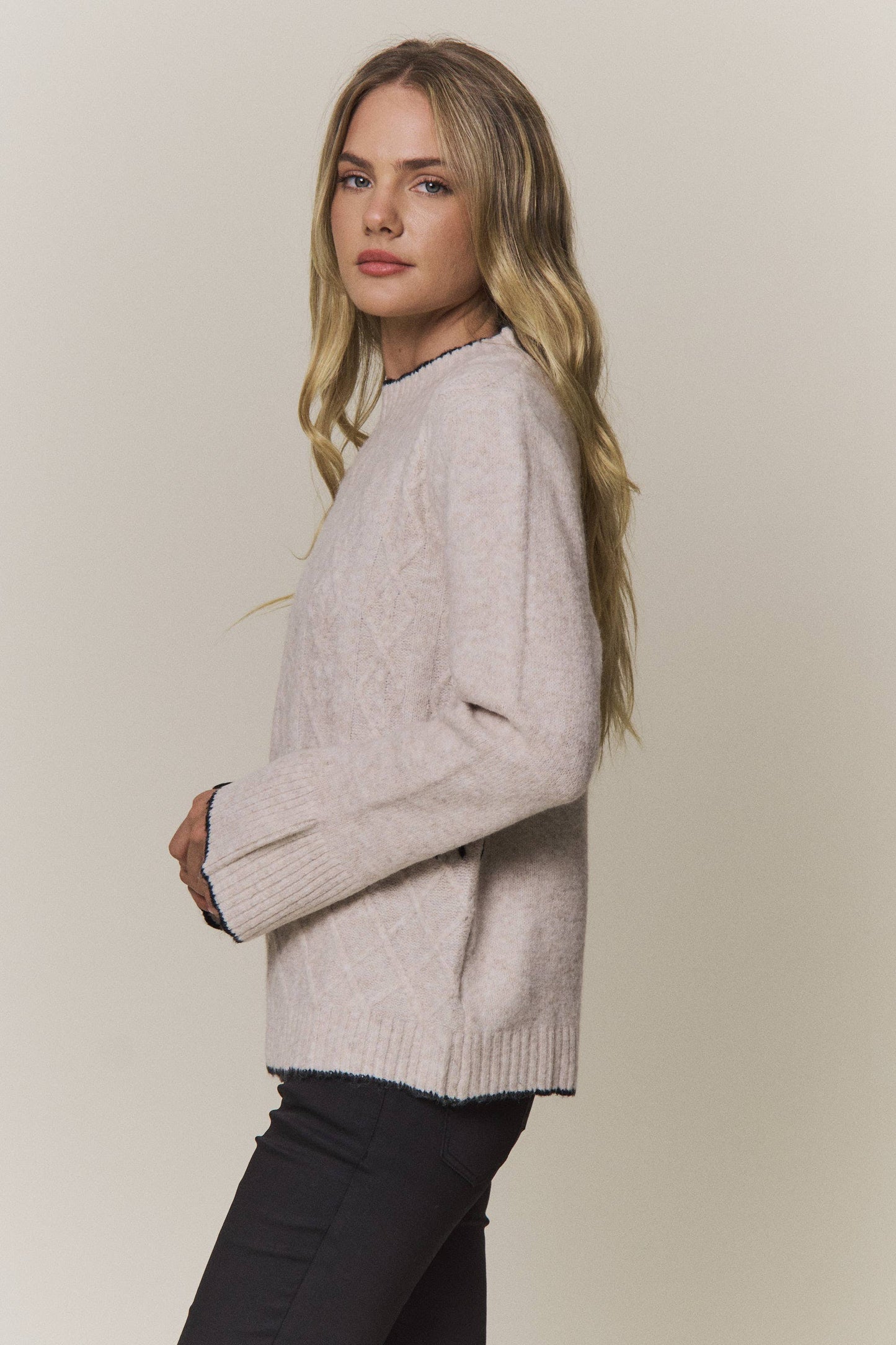 Amber Patterned Sweater