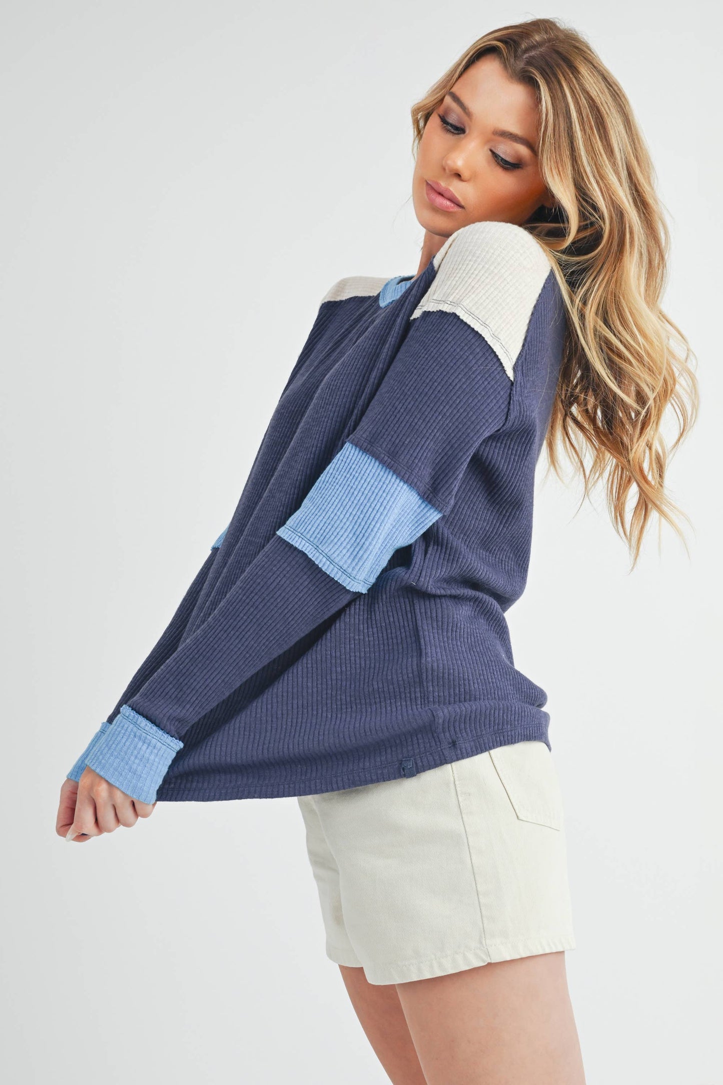 8327EK Gretel Colorblock Layering Top 4