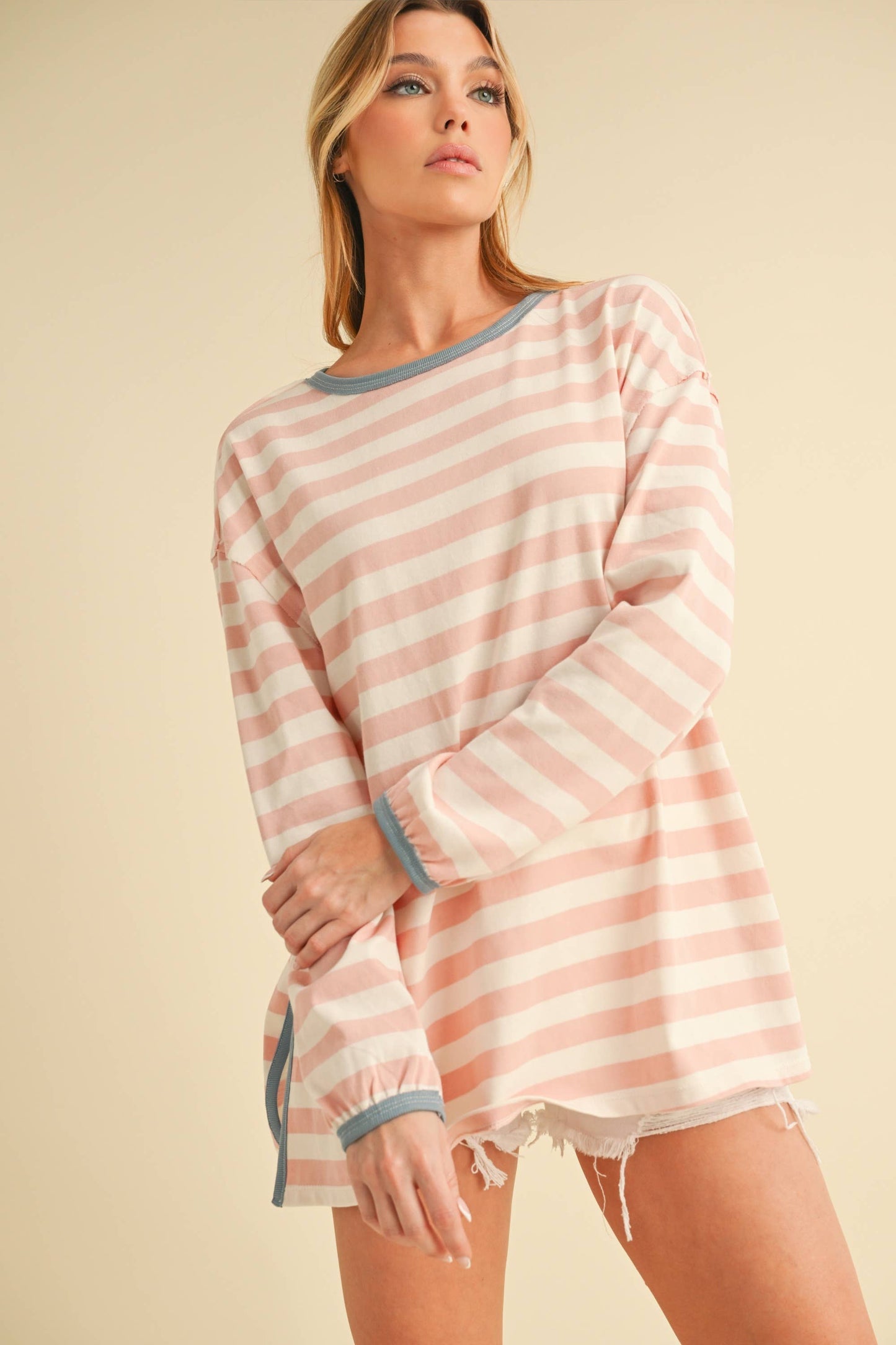 8433FN Onida Stripe Top 1