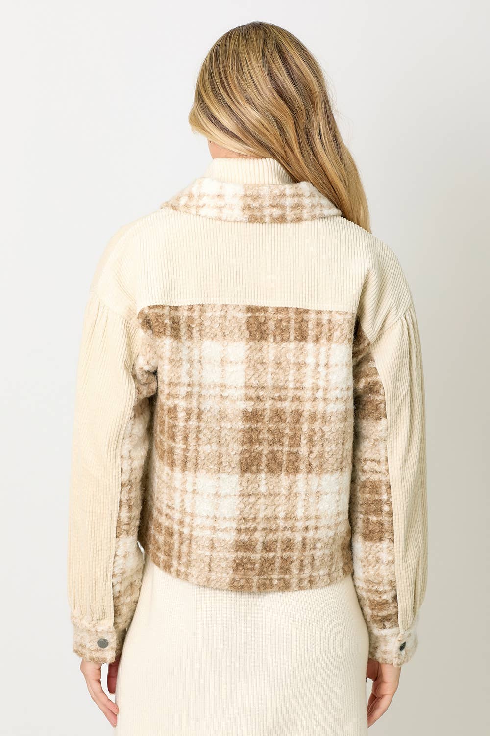 Ally Mixed Media Shacket