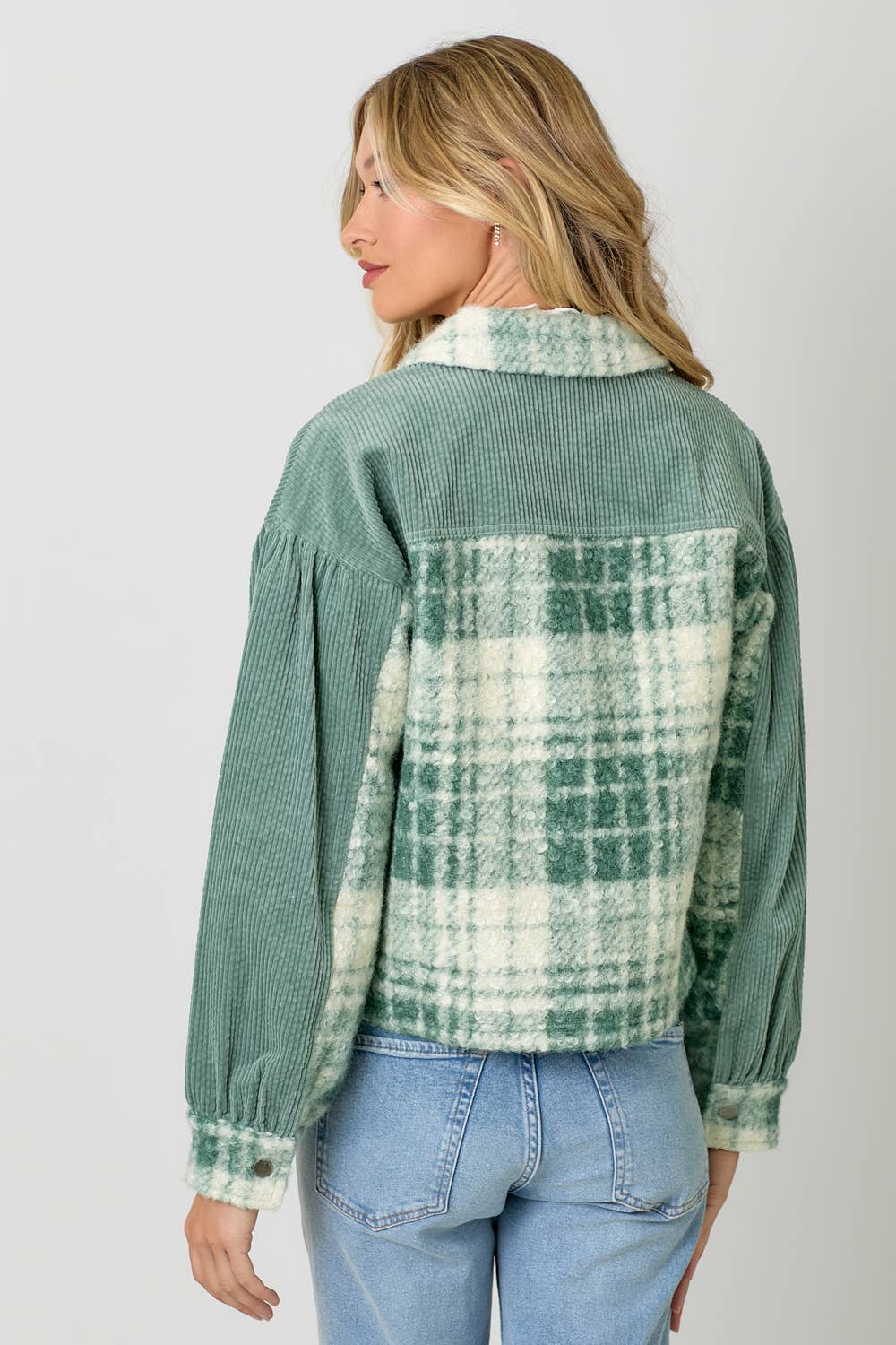 Ally Mixed Media Shacket