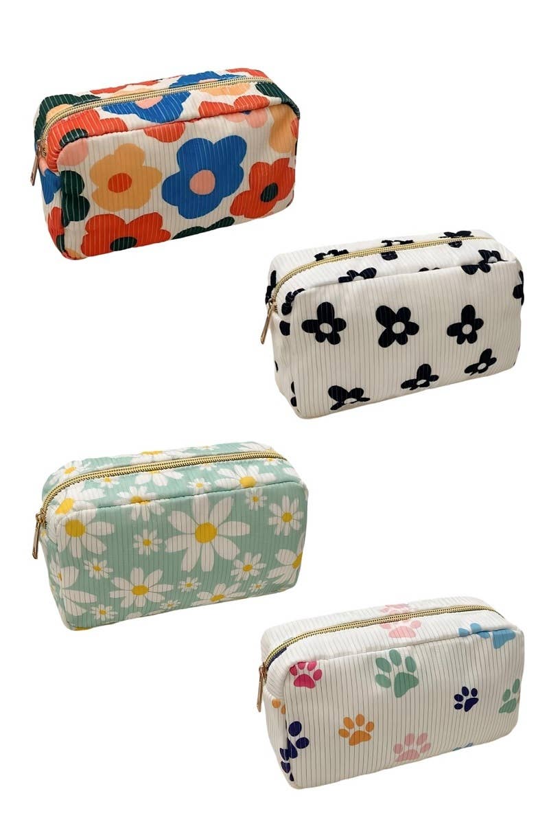 Pattern Design Travel Cosmetic Makeup Bag