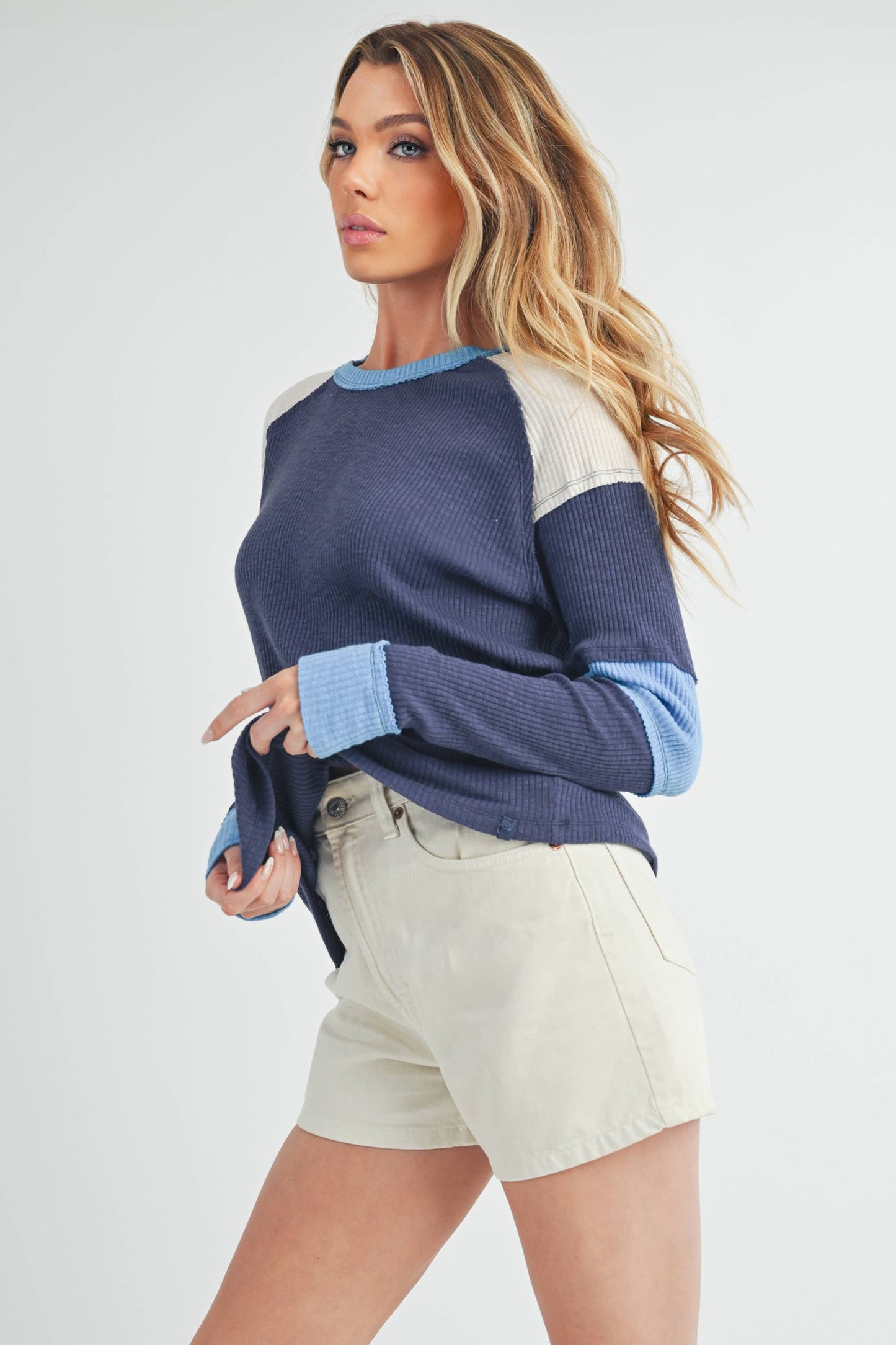 8327EK Gretel Colorblock Layering Top 4