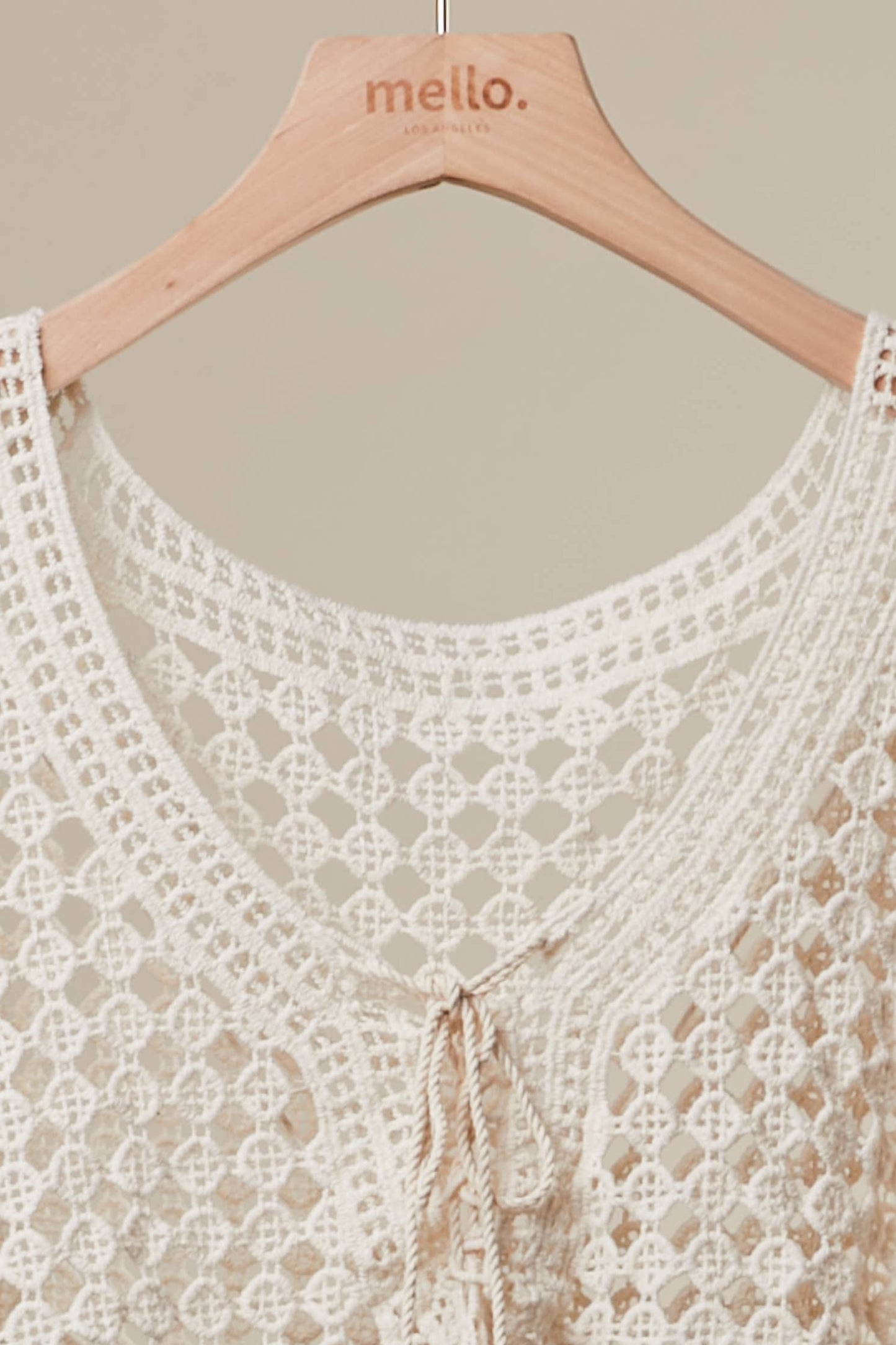 Boho Color Block Crochet Top