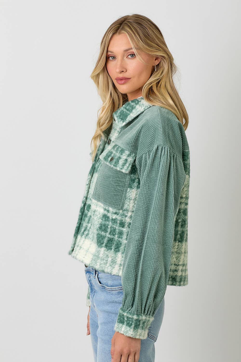 Ally Mixed Media Shacket