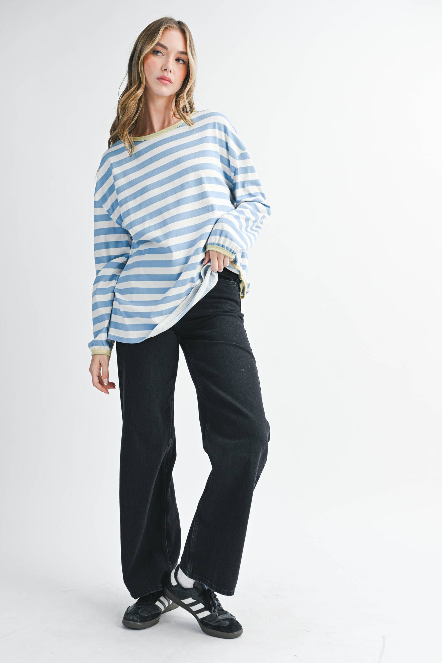 8433FN Onida Stripe Top 1