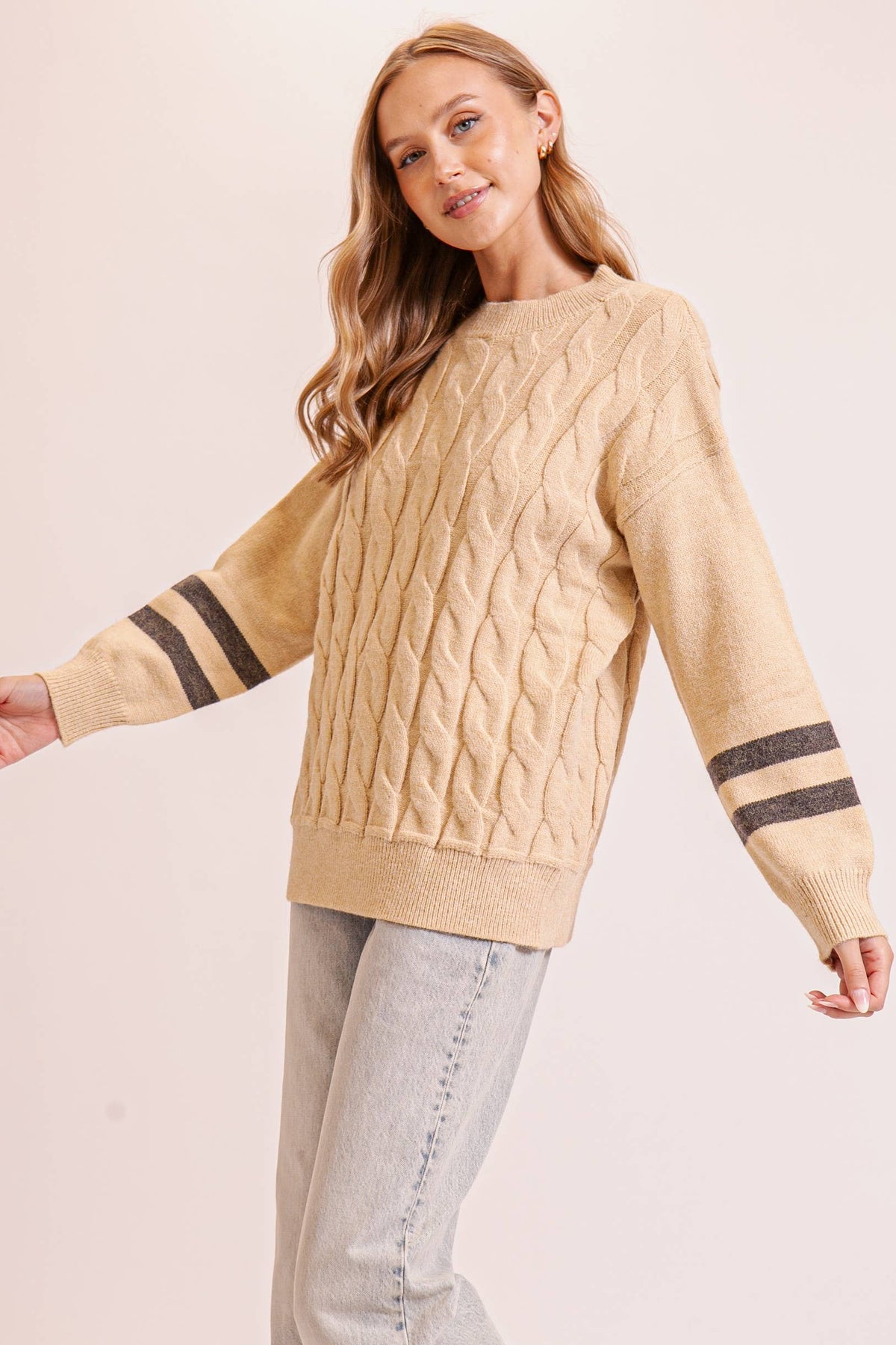 Cozy Cable Knit Sweater