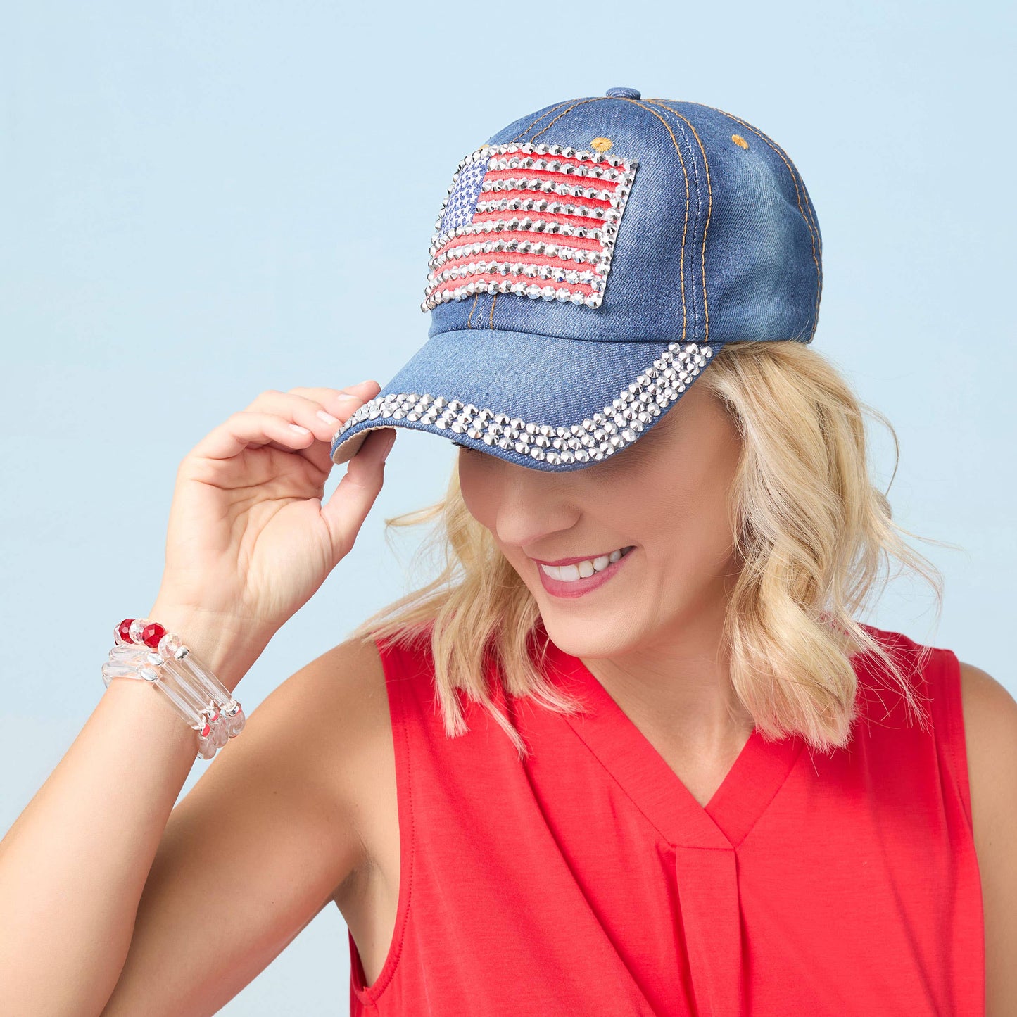 American Flag Baseball Hat