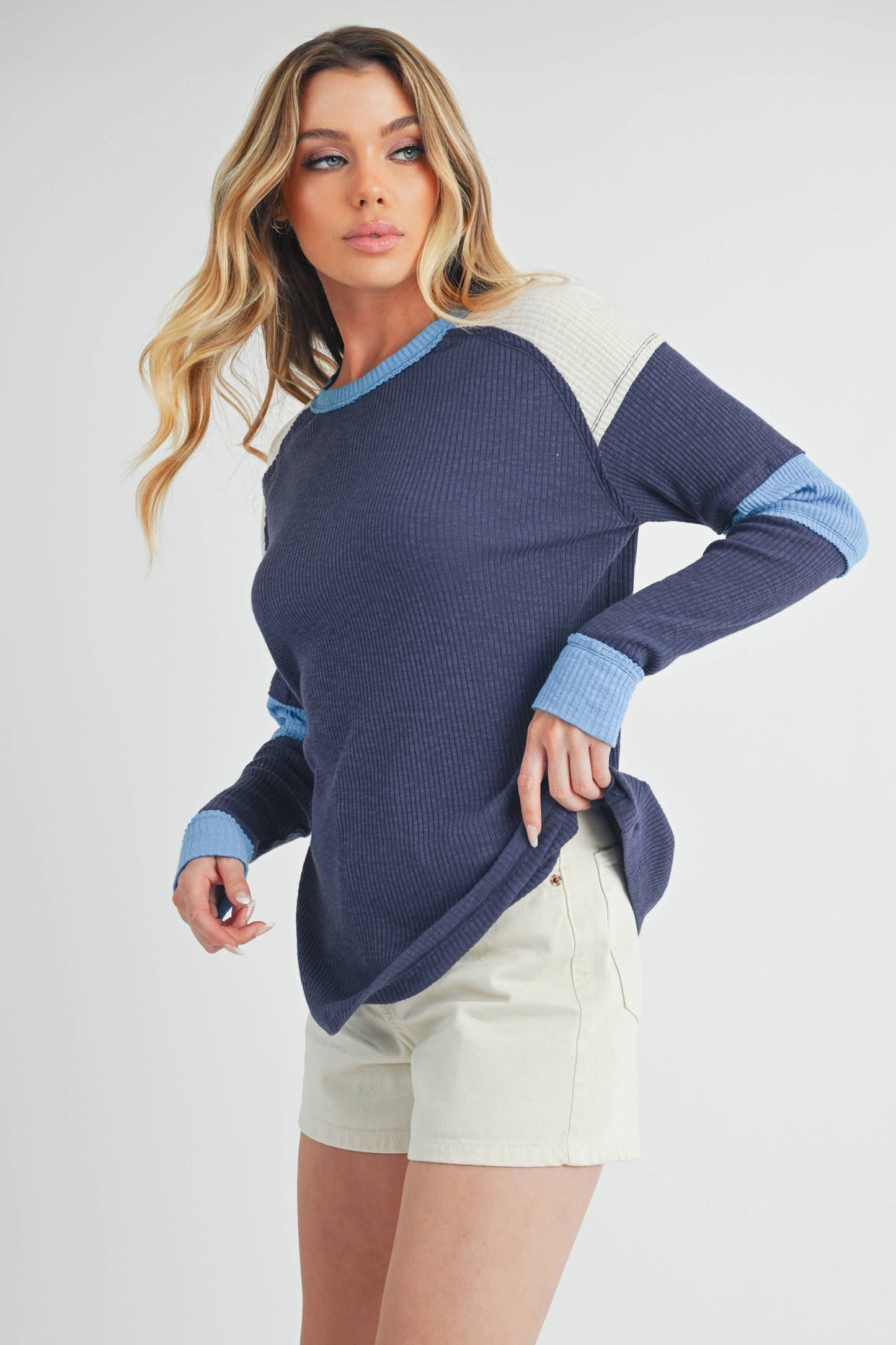 8327EK Gretel Colorblock Layering Top 4