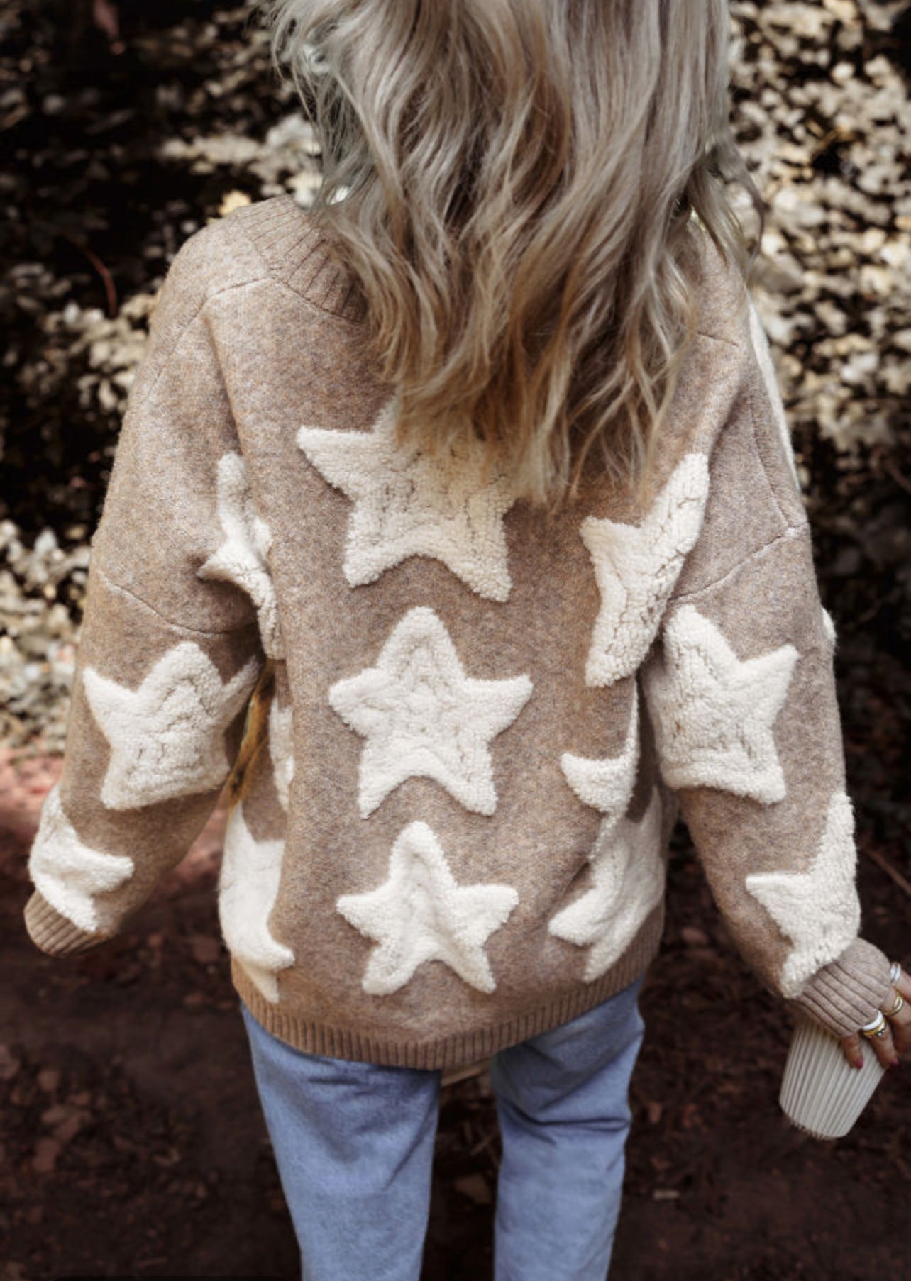 Emily Star Khaki Cardigan