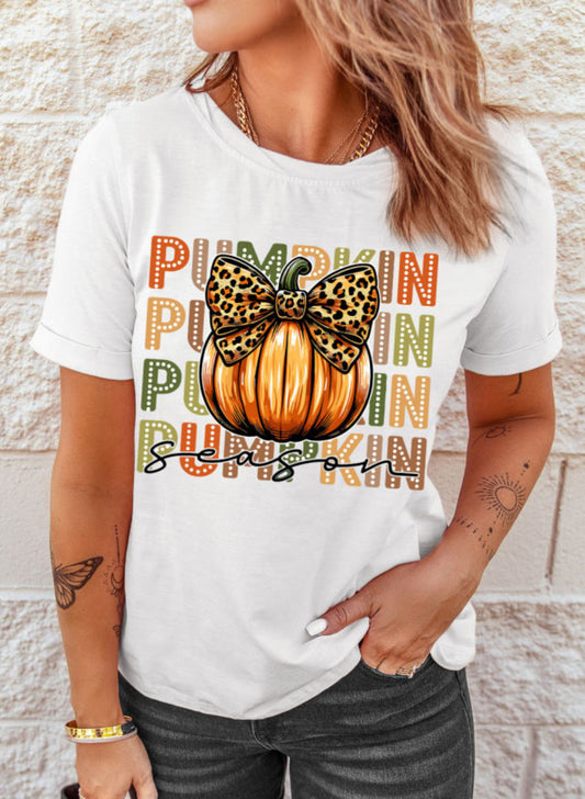 Little Pumpkin White T Shirt