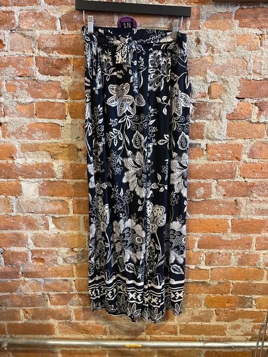 Amber Floral Wide Leg Pants