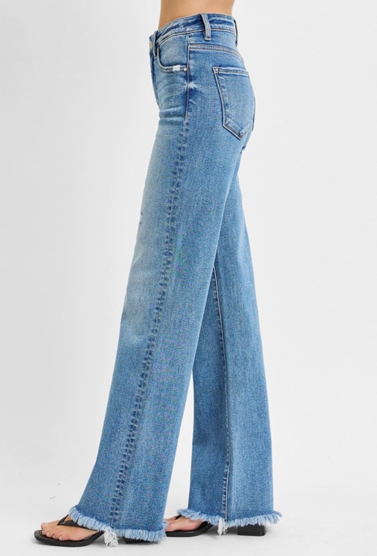 Risen High Rise Tummy Control Straight Leg