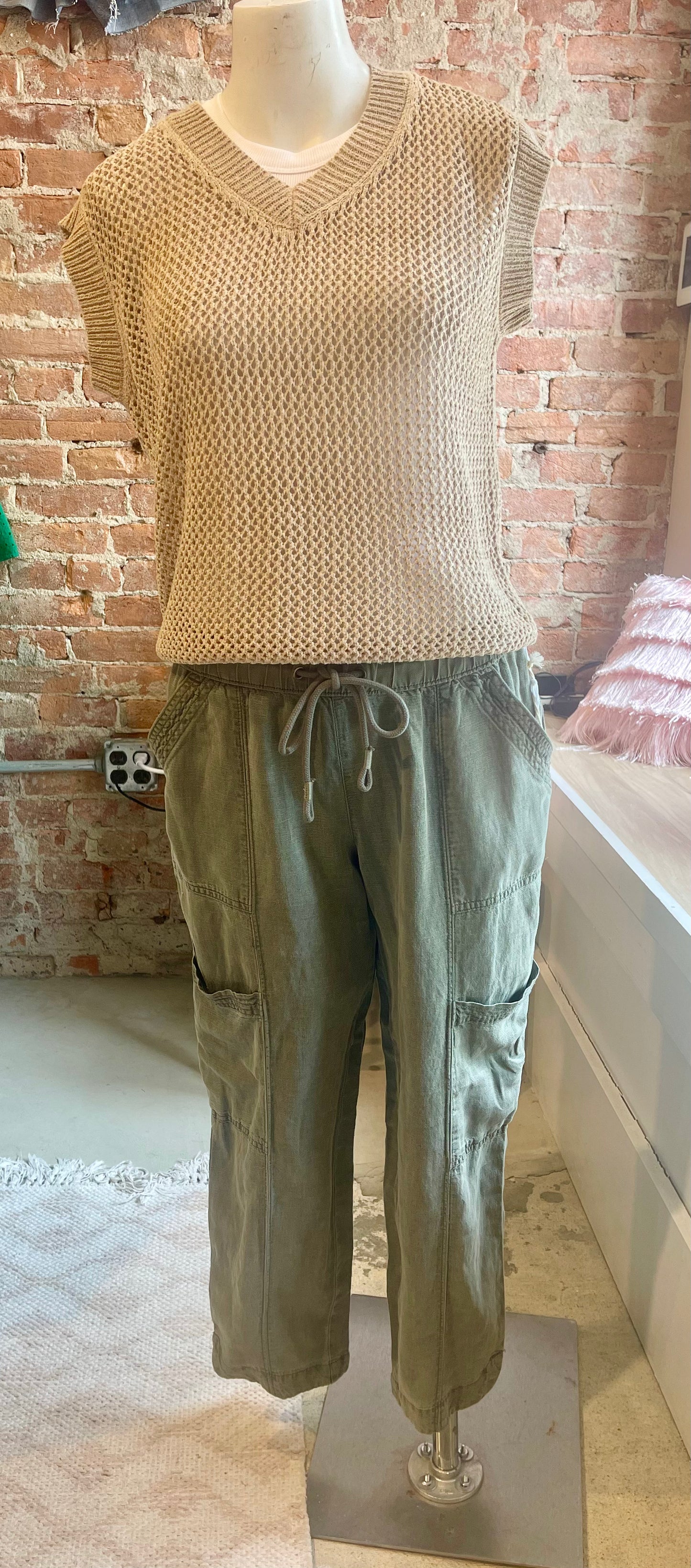 Army Green Cargo Pants