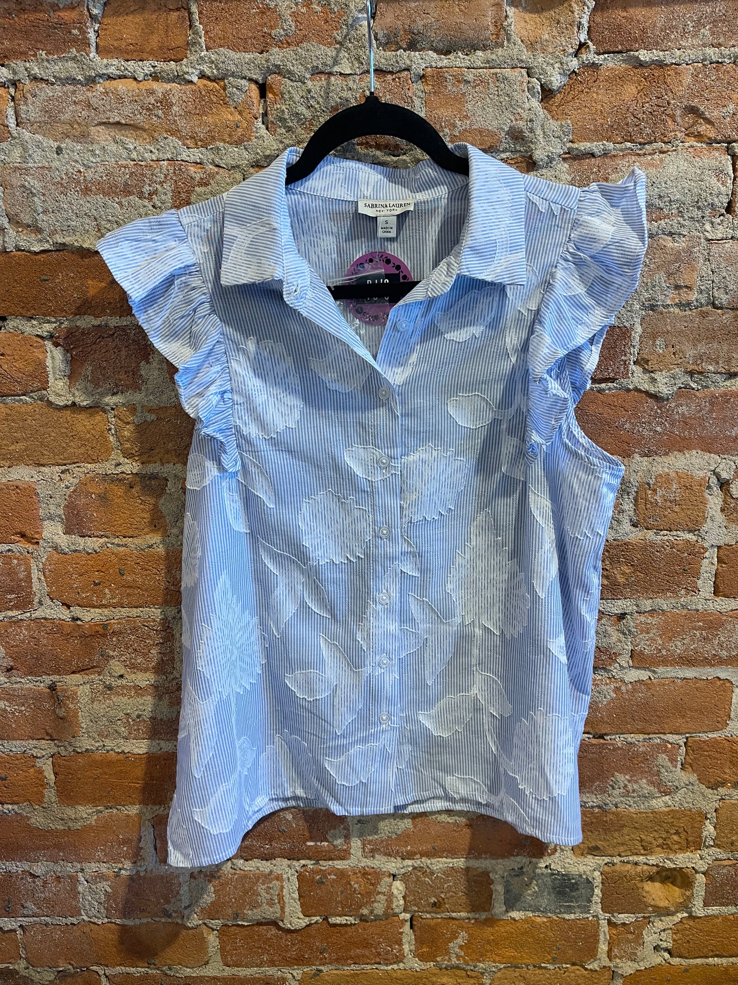 Sabrina Floral Ruffle Cap Sleeve