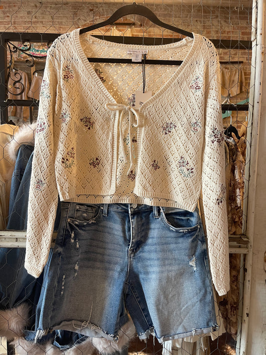 Jules Tie Front Cardigan