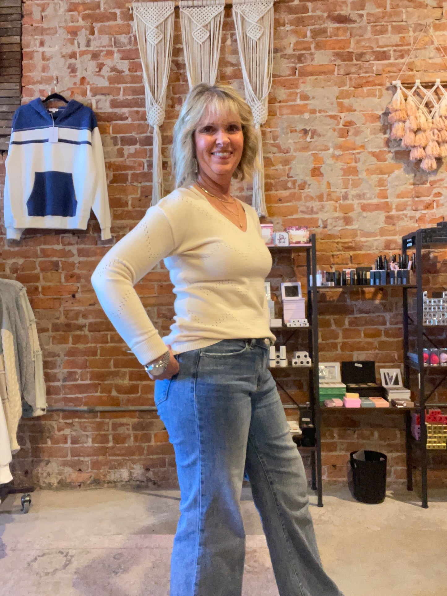 Lauren Cream Sweater