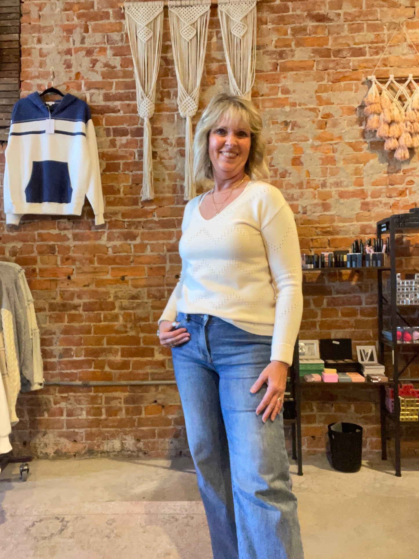 Lauren Cream Sweater