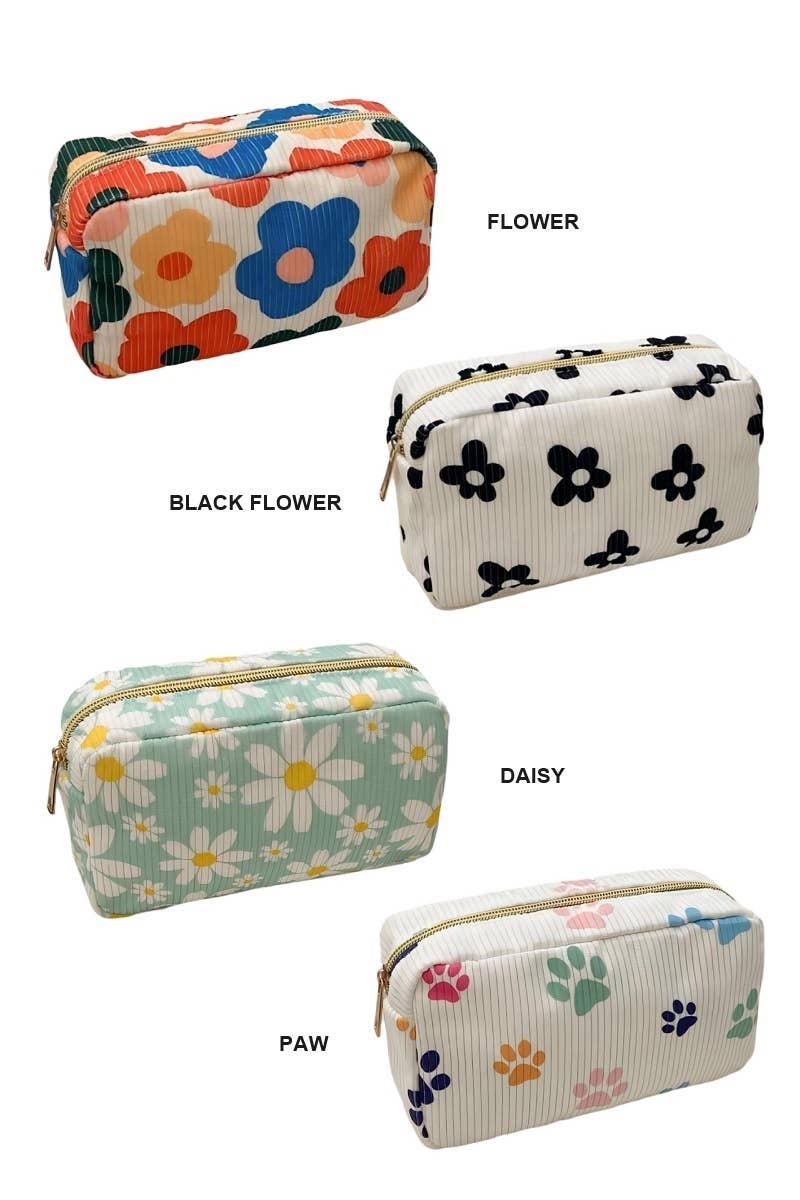 Pattern Design Travel Cosmetic Makeup Bag