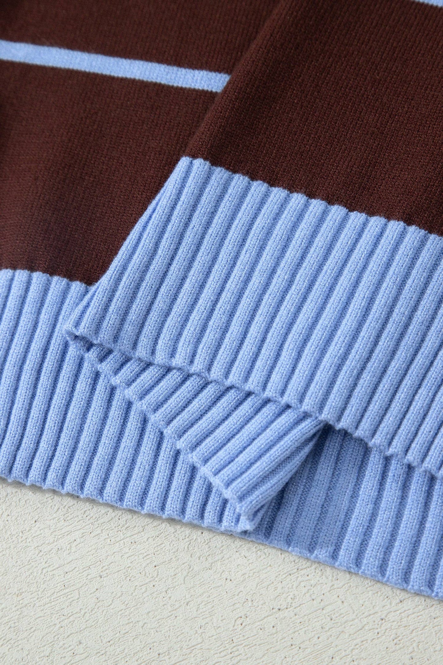 Sky Blue Stripe Short Sleeve