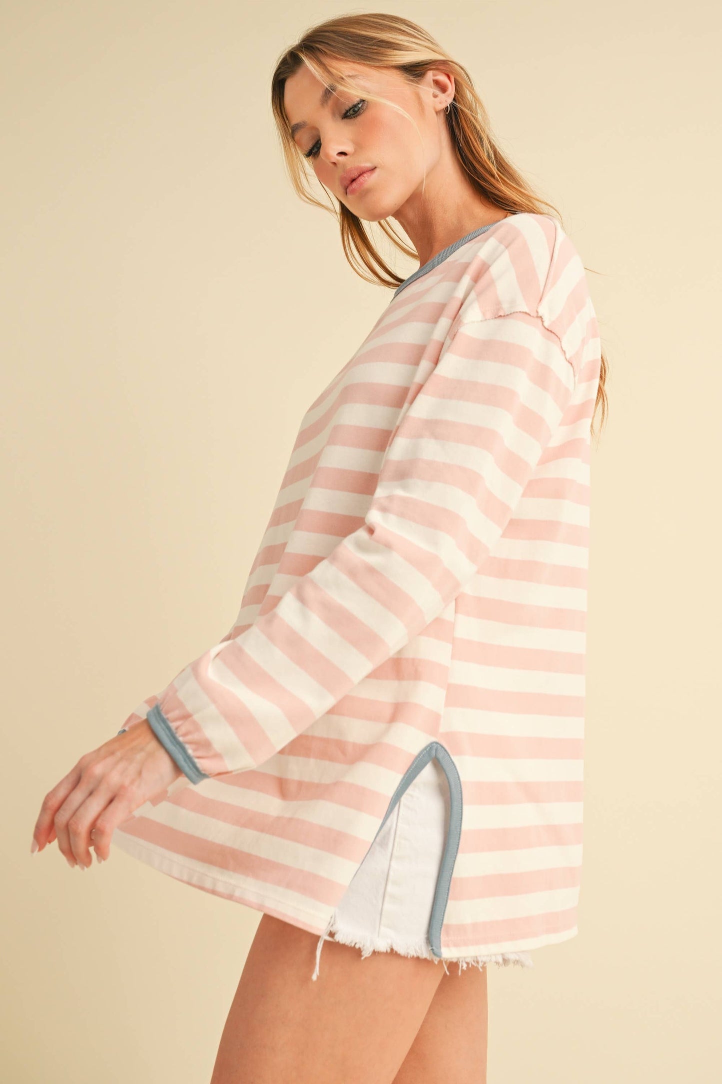 8433FN Onida Stripe Top 1