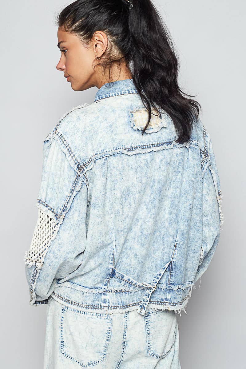 Cargo Pocket Denim Jacket
